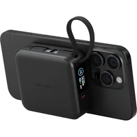 ENERGEA MagPac Mini Plus MagSafe powerbanka s kabelem, 10000mAh, černá - Powerbanky