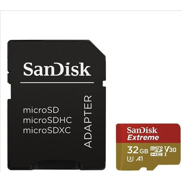 SanDisk SDHC 32GB UHS-I U1 SDSQXAF-032G-GN6AA Červená