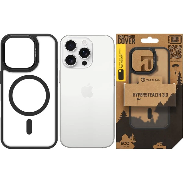 Tactical MagForce Hyperstealth 3.0 MagSafe kryt Apple iPhone 16 Pro Asphalt - Pouzdra - Obrázek 960aea4e00cd436ca683cc9e3cb5fc23