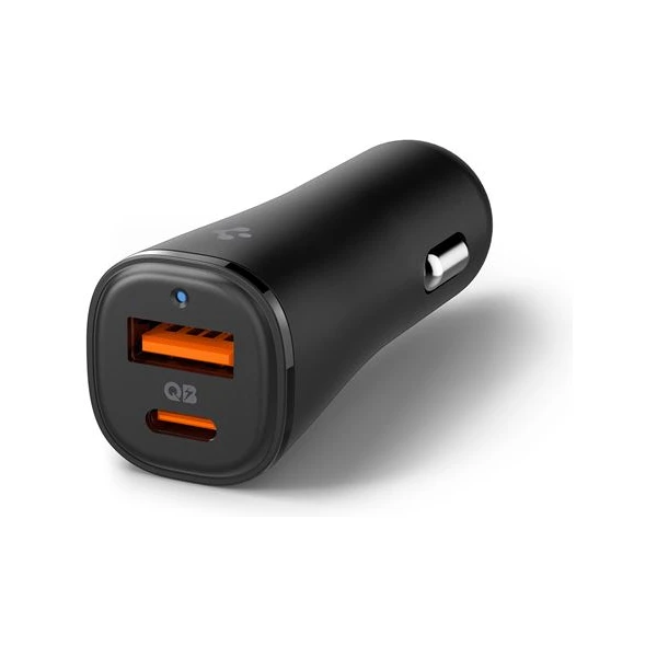 Spigen ArcStation Essential 48W nabíječka do auta černá - Nabíječky - Obrázek 96117fa3d3364b289baa06d8b1a95812