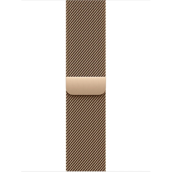 Apple Watch 42/41/40/38mm zlatý milánský tah - Řemínky - Obrázek 961I000K01