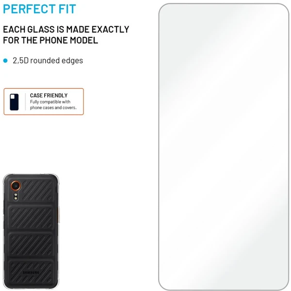 FIXED 2,5D tvrzené sklo Samsung Galaxy Xcover 7 Pro čiré - Ochranné folie a skla - Obrázek 964a72afb2284ed193ea0cf02f2a964f
