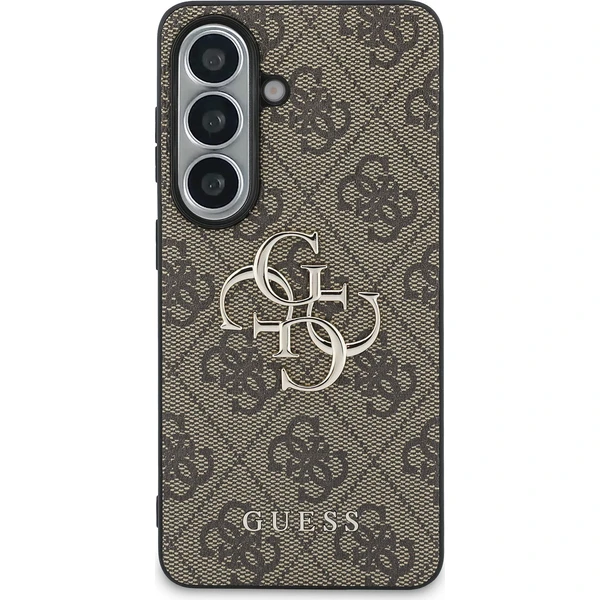 Guess PU 4G Metal Logo kryt Samsung Galaxy S26 hnědý - Pouzdra - Obrázek 96635ee4c3894399879ba88a3cf2d88d