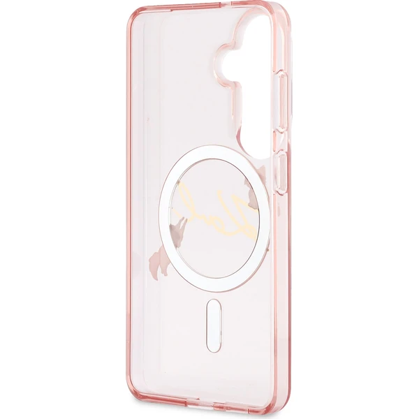 Karl Lagerfeld IML Choupette Karl Script Logo Magnetic kryt Samsung Galaxy S26 růžový - Pouzdra - Obrázek 966bbab4eb00432283cc42842f1b3f59