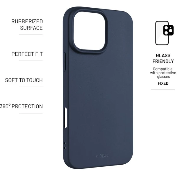 FIXED Story silikonový kryt Apple iPhone 16 Pro Max modrý - Pouzdra - Obrázek 969130406fc14b78ab7cddf404966759