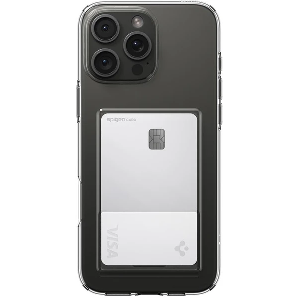Spigen Crystal Slot kryt iPhone 16 Pro crystal clear  - Pouzdra - Obrázek 969547f70f3748fc9c471e7ecb75b7e5