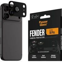 PanzerGlass FENDER hliníková ochrana fotoaparátu iPhone 18 Pro Black - Ochranné folie a skla