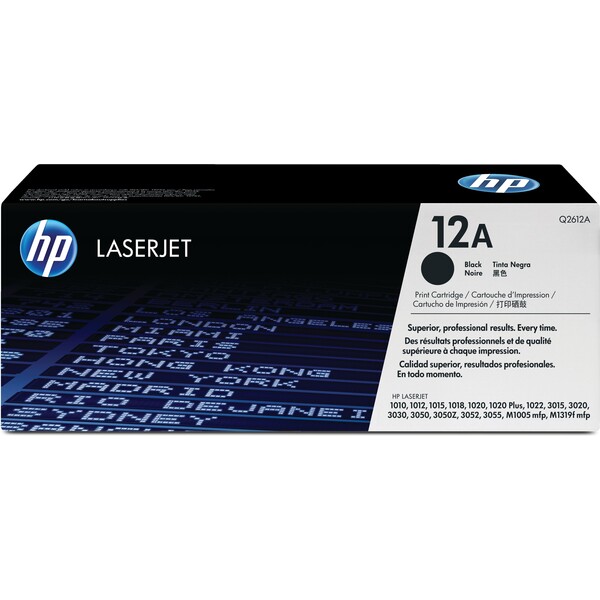 HP Q2612A - originální Černá