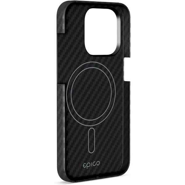 Epico Mag+ Carbon Case pro iPhone 15 Pro Max černý - Pouzdra - Obrázek 96Q3000J01