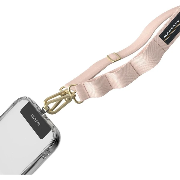 MagEasy Strap Lanyard 20mm univerzální popruh Blossom Pink - Popruhy - Obrázek 96Y4000N01
