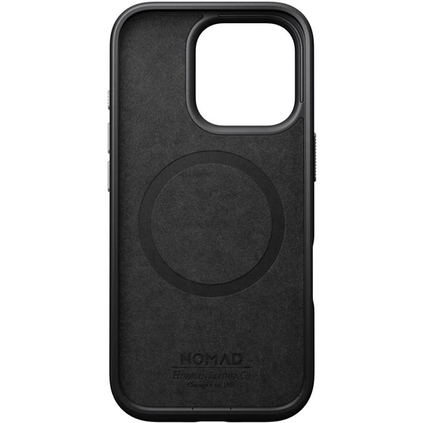 Nomad Modern Leather Case MagSafe kryt iPhone 16 Pro zelený chromovaný - Pouzdra - Obrázek 96a7e3a302f1443bb3e3adacf3790f4c