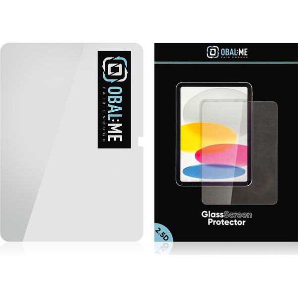 OBAL:ME 2.5D tvrzené sklo Apple iPad 10.9 2022/11 2025 čiré - Ochranné folie a skla - Obrázek 96bcf354c0804b1bba07460b04a5b1a6