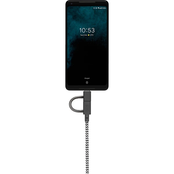 Native Union Belt Cable Universal USB-A/USB-C/Micro USB/Lightning kabel 2m zebra - Kabely a redukce - Obrázek 96dc43e487ed40ee9c670715701113ed