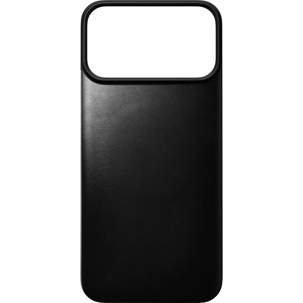 Nomad Magnetic Leather Back (Horween) MagSafe kožený kryt iPhone 17 Pro Max/18 Pro Max Black - Pouzdra - Obrázek 96e39e4eaf3940cda054c816722a9a03