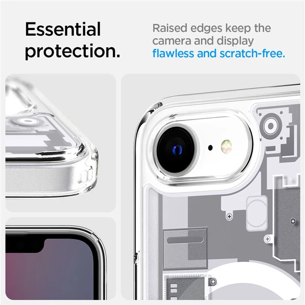 Spigen Ultra Hybrid MagSafe kryt iPhone 17e/16e zero one white - Pouzdra - Obrázek 96ea23d044fb4dc8ad77f94bfcb7c315