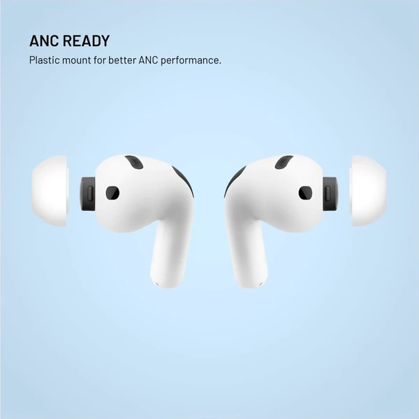 FIXED Plugs 2 sady silikonových špuntů pro Apple Airpods Pro 3 (S) bílá - Náhradní náušníky - Obrázek 96ea37ed960d4044970befc6bfd631e3