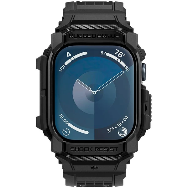 Spigen Rugged Armor Pro řemínek s pouzdrem Apple Watch 10/11 (42mm) matně černý - Řemínky - Obrázek 970f0120489948158d196291486484bb