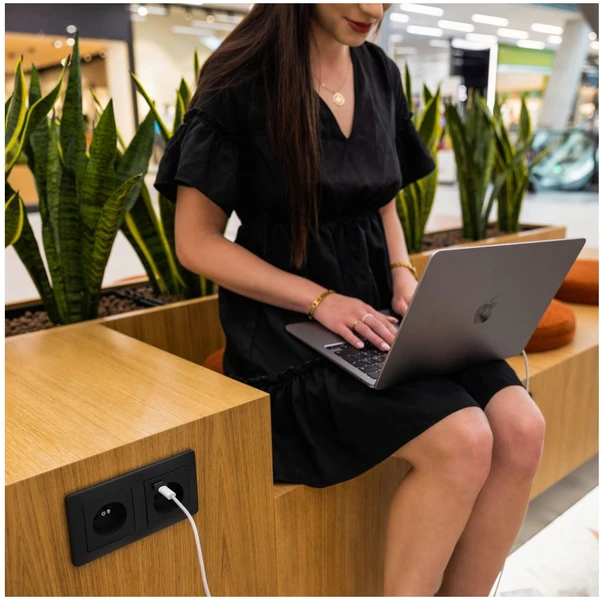 FIXED Data Blocker USB-C/USB-A redukce 240W černá - Kabely a redukce - Obrázek 972906a0dbf240e2a9be8c5895aa0c74