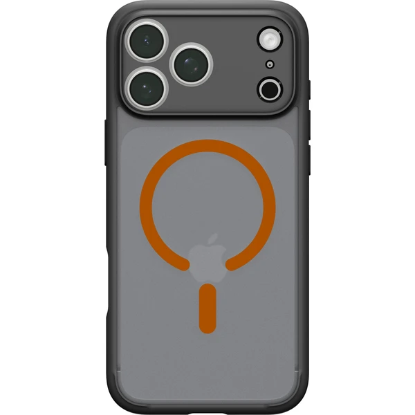 Spigen Ultra Hybrid MagSafe kryt iPhone 18 Pro Max/17 Pro Max frost black orange - Pouzdra - Obrázek 976a7c851a174026809e1af1c0e1a1b8