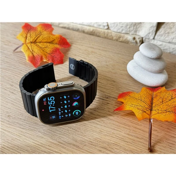 Mobile Origin Titanium Band titanový řemínek Apple Watch 49/46/45/44/42mm černý - Řemínky - Obrázek 977a83a4f4da48999523217d4c64242f
