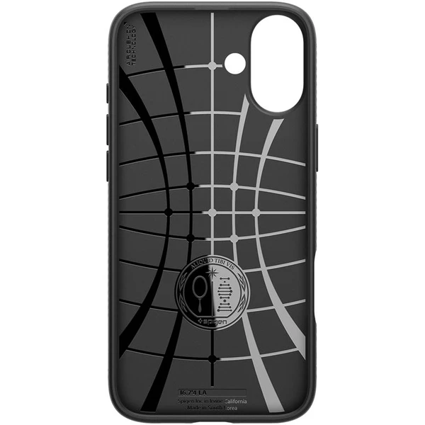 Spigen Liquid Air kryt iPhone 16 Plus matte black - Pouzdra - Obrázek 978395412777428490fbea7e62103a78