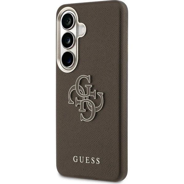 Guess PU 4G Resin Metal Logo kryt Samsung Galaxy S26 hnědý - Pouzdra - Obrázek 9787b1b736c144d2ad0841cf3825fe78