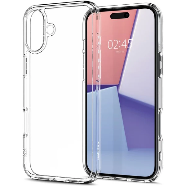 Spigen Ultra Hybrid kryt iPhone 16 crystal clear - Pouzdra - Obrázek 97963df544234325b25c9757d61fea6a
