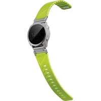 UNIQ Fluo Magnetický řemínek pro Garmin (Quick Release/QuickFit 22 mm) Dark Lime - Řemínky