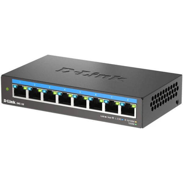 D-Link 8-Port Multi-Gigabit Unmanaged Switch - Switche - Obrázek 97YI000K01