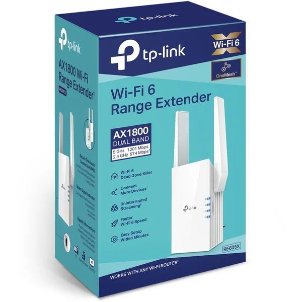 TP-Link RE605X extender - Wi-Fi extendery - Obrázek 97YT000501