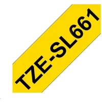 Brother Tze-SL661 páska černá na žlutém 36 mm extra lepidlo - Pásky pro štítkovače
