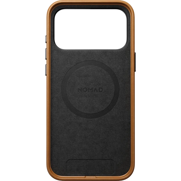 Nomad Traditional Leather MagSafe kožený kryt iPhone 18 Pro Max English Tan - Pouzdra - Obrázek 97c815ec7cb9465096764906758ffffd