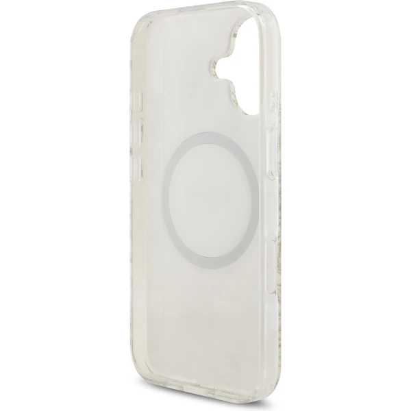 Guess IML Flowers Allover Strap MagSafe kryt iPhone 17 bílý - Pouzdra - Obrázek 97eb7a9f6ba04e6398693ea265685edc
