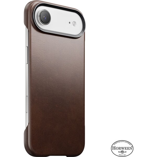 Nomad Traditional Leather Case (Horween) MagSafe kožený kryt iPhone 17 Air Rustic Brown