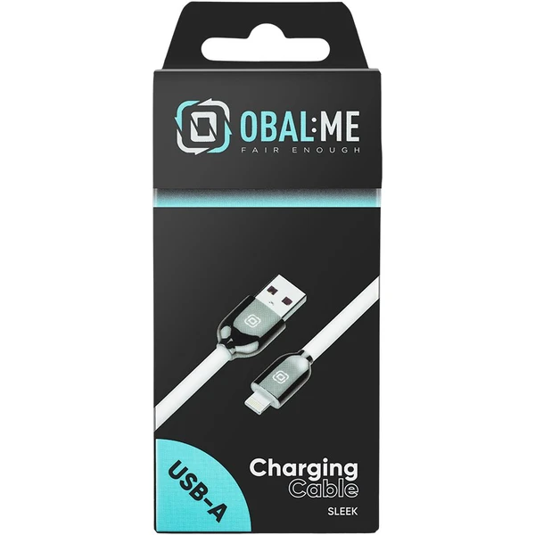 OBAL:ME Sleek USB-A/Lightning napájecí kabel 12W 1m bílý - Kabely a redukce - Obrázek 97ff73388bc14bf2aa4784869792d659