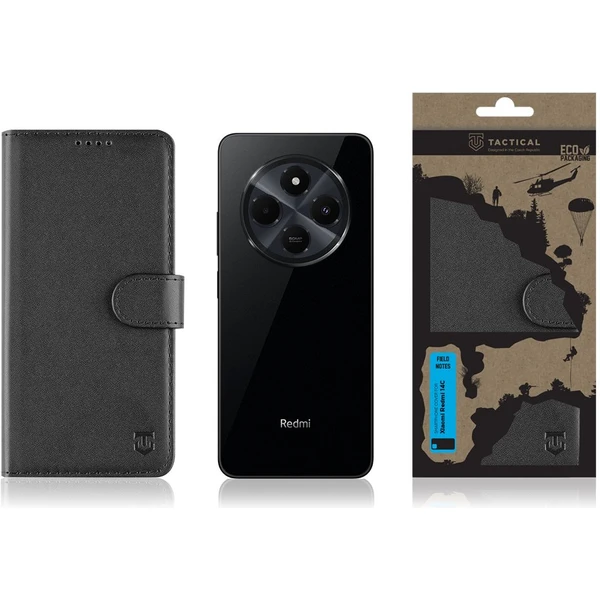 Tactical Field Notes pouzdro Xiaomi Redmi 14C 4G/Poco C75 černé - Pouzdra - Obrázek 98014a5c13cc48c5bc9182a80b16d393