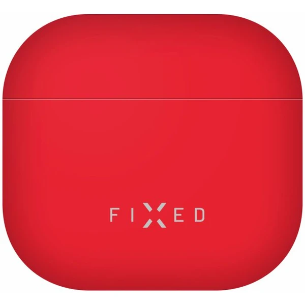 FIXED Silky silikonové pouzdro pro Apple AirPods 4 červené - Pouzdra - Obrázek 9813821cdfb24a959cf6cb786735c948