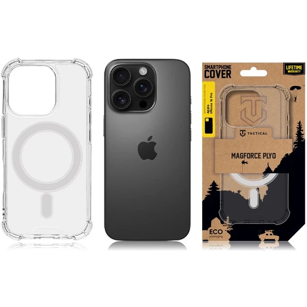 Tactical MagForce Plyo Kryt pro Apple iPhone 16 Pro čirý - Pouzdra - Obrázek 9819b01b7ff6407ebe728806d41f2162