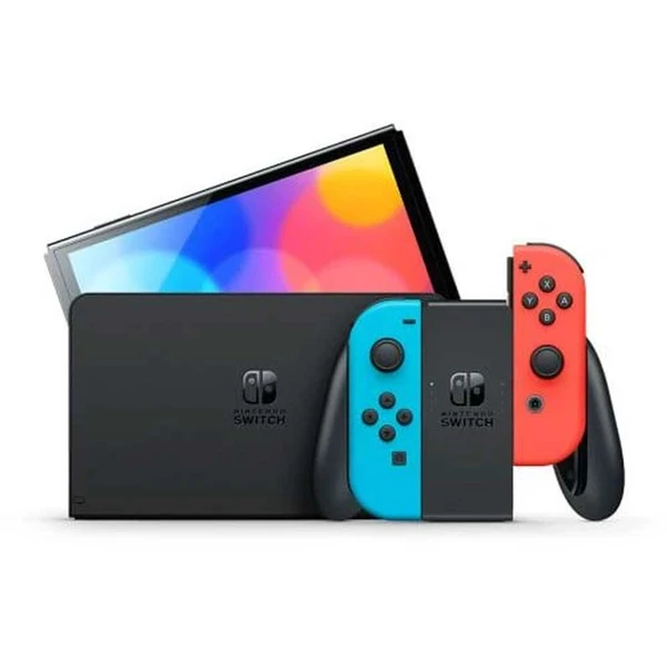 Nintendo Switch - OLED Neon Blue/Neon Red - Konzole - Obrázek 982K100201