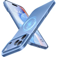 Torras OriginFit MagSafe kryt iPhone 18 Pro Max modrý - Pouzdra