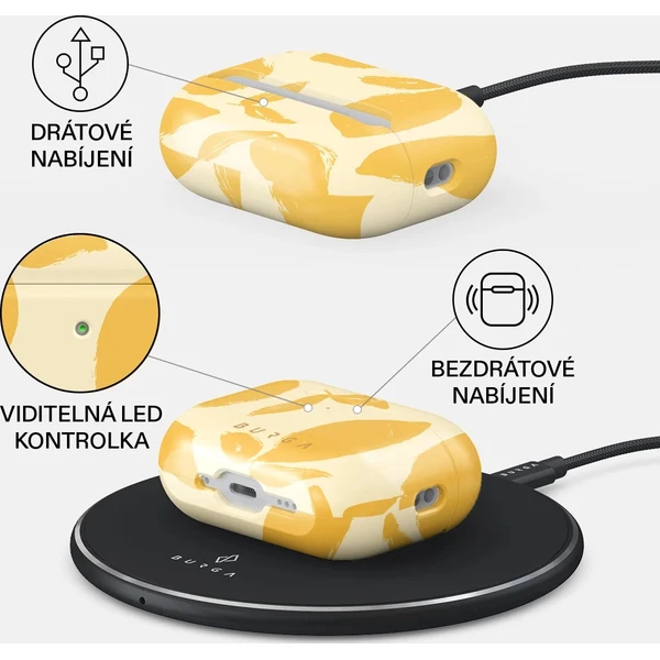 Burga pouzdro pro Airpods Pro 3 Lemon Tart - Pouzdra - Obrázek 9835a3227c4d423e9bc53331fc98aaa5
