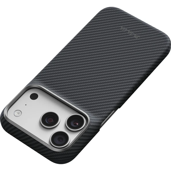 Pitaka Edge Case MagSafe kryt iPhone 18 Pro Black/Grey Twill - Pouzdra - Obrázek 98366e8c724841769e6385cdaa1468ba