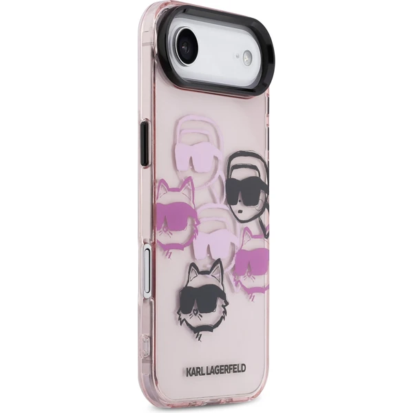 Karl Lagerfeld IML Multi K&CH Heads Zadní Kryt pro iPhone Air růžový - Pouzdra - Obrázek 98383317b0394d3f8f099a6a110e9f1a