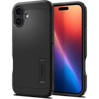 Spigen Tough Armor MagSafe kryt iPhone 16 black - Pouzdra