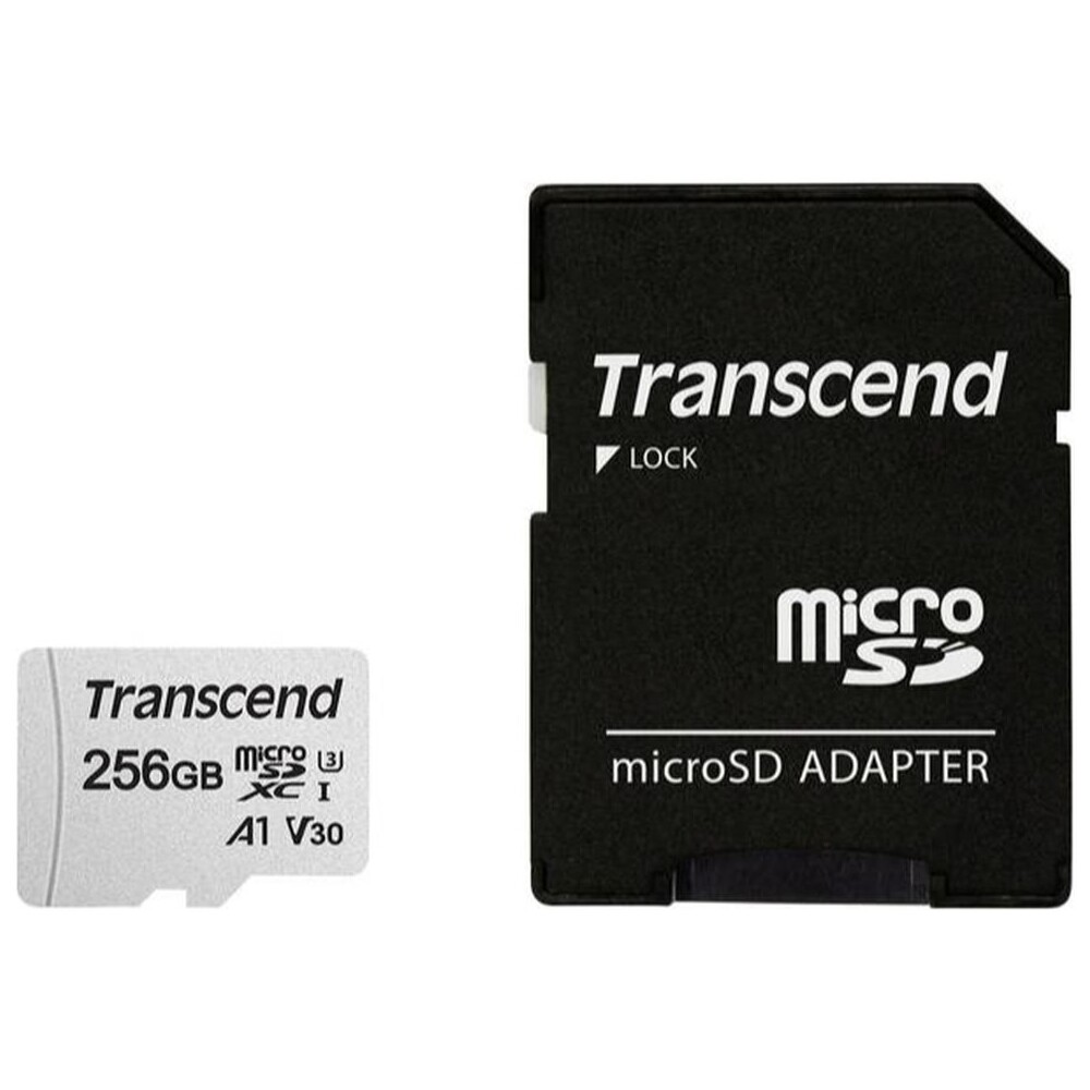 Transcend 256GB microSDXC 300S paměťová karta (s adaptérem)