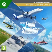 Microsoft Flight Simulator: 40th Anniversary Premium Deluxe Edition (PC/Xbox Series) - Digitální hry pro Xbox Series