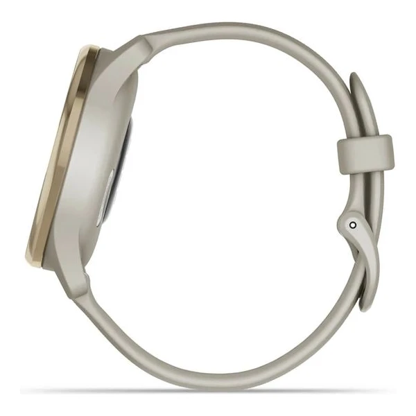Garmin vívomove Trend Cream Gold / French Grey Silicone Band - Chytré hodinky - Obrázek 98FA000601