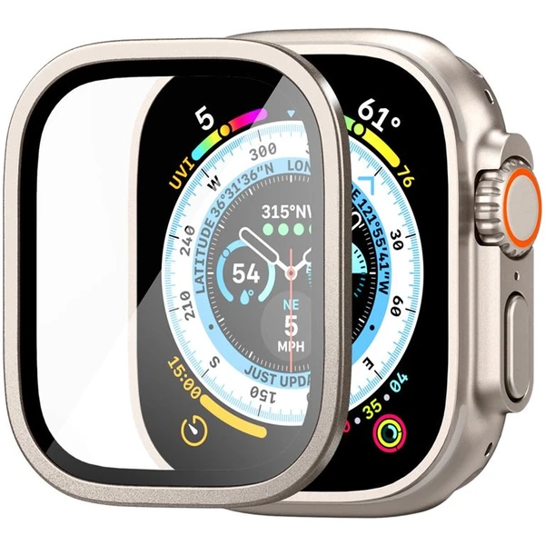 Spigen Glass tR Slim Pro 1 Pack tvrzené sklo Apple Watch Ultra 2/Ultra 49mm šedé - Ochranné folie a skla - Obrázek 98JA000601