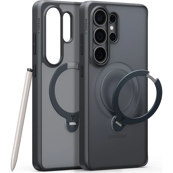 Torras Ostand Q3 Spin MagSafe kryt Samsung Galaxy S26 Ultra obsidian black - Pouzdra - Obrázek 98a8fefbfe1a4c64b3a7e702a6bd2e08