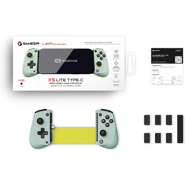 GameSir X5 Lite Wasabi mobilní herní ovladač zelený - Herní ovladače - Obrázek 98aa1efee0594d879ca8a8000f4c9cc8